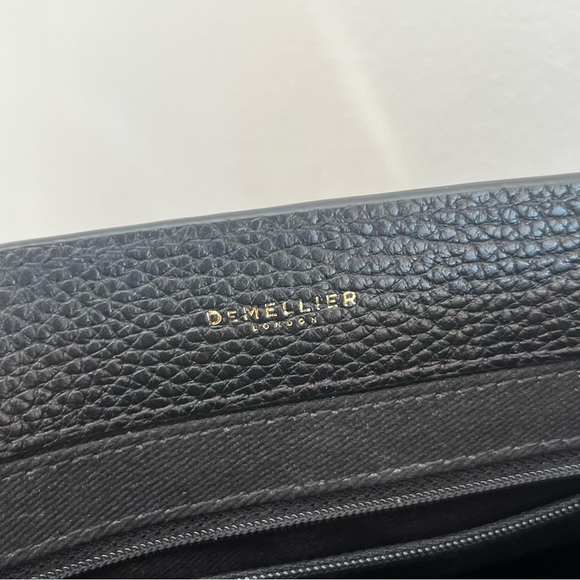 DeMellier Berlin Black Grain Leather Handbag - Picture 2 of 6